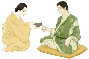 鯰 龍一 (garagarander)さんの着物姿の女性の美人画制作の依頼への提案