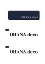 ムーブオン (move-on)さんのフラワー装飾会社「OHANA deco」のロゴへの提案