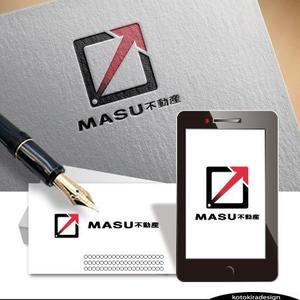 K-Design (kotokiradesign)さんの新規立ち上げの不動産業「MASU不動産」のロゴへの提案