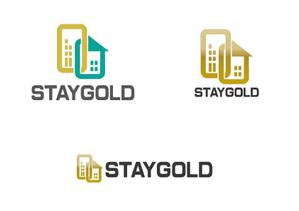 all-e (all-e)さんの不動産会社「STAYGOLD」のロゴへの提案