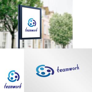 easel (easel)さんのインターネットの訪問接続設定などを行う会社「株式会社チームワーク」のロゴへの提案