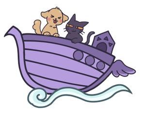 AKAYASHI (akayashi)さんのペット用品ショップ　Noel'sのロゴのイラストへの提案