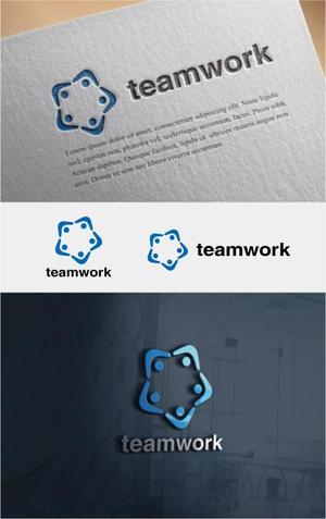 drkigawa (drkigawa)さんのインターネットの訪問接続設定などを行う会社「株式会社チームワーク」のロゴへの提案
