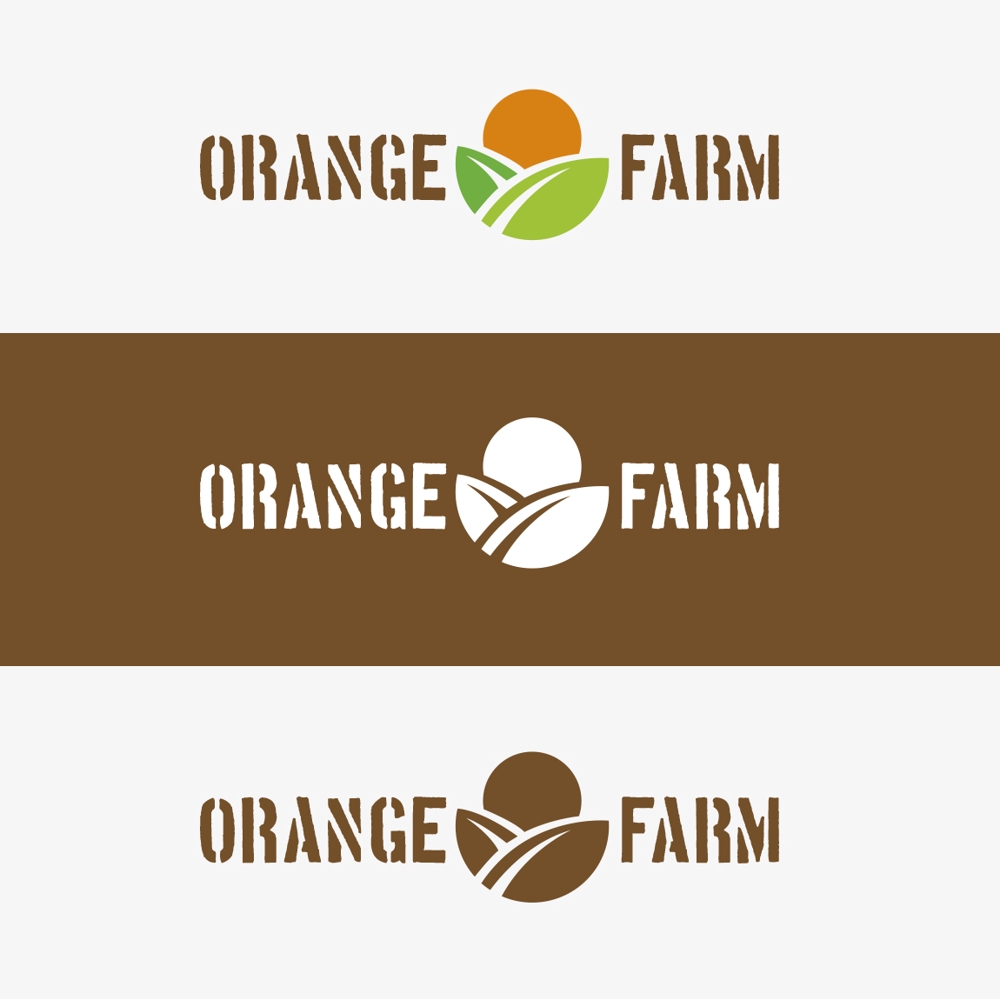 農業法人（畑作）の会社名のロゴ製作