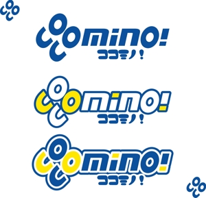 デザイン工房　初咲 (hatsuzaki)さんの「Cocomino！ ココミノ！」のロゴ制作。映画、コミック、アニメ、ゲームなどの総合レビューサイトへの提案