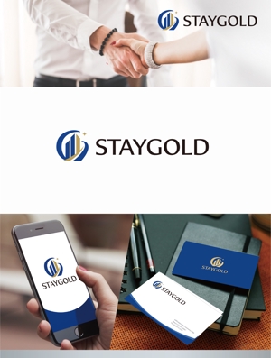 forever (Doing1248)さんの不動産会社「STAYGOLD」のロゴへの提案
