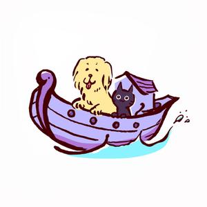 ARCH design (serierise)さんのペット用品ショップ　Noel'sのロゴのイラストへの提案