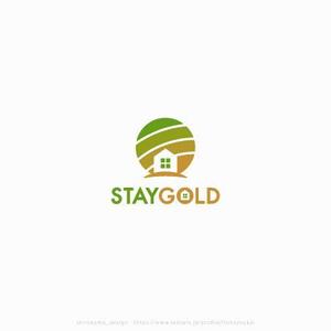 shirokuma_design (itohsyoukai)さんの不動産会社「STAYGOLD」のロゴへの提案