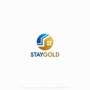 shirokuma_design (itohsyoukai)さんの不動産会社「STAYGOLD」のロゴへの提案