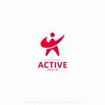 shirokuma_design (itohsyoukai)さんのシニアフィットネス「Active」のロゴへの提案