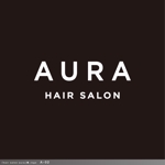 IKKYU［一弓］ (IKKYU)さんの美容室「aura」のロゴへの提案