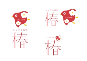 marukei (marukei)さんのレンタル着物屋  椿のロゴへの提案