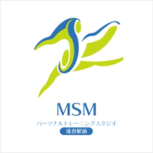 Hanakun9 (hanakun9)さんの「MSM パーソナルトレーニングスタジオ　滝谷駅前」のロゴ作成への提案