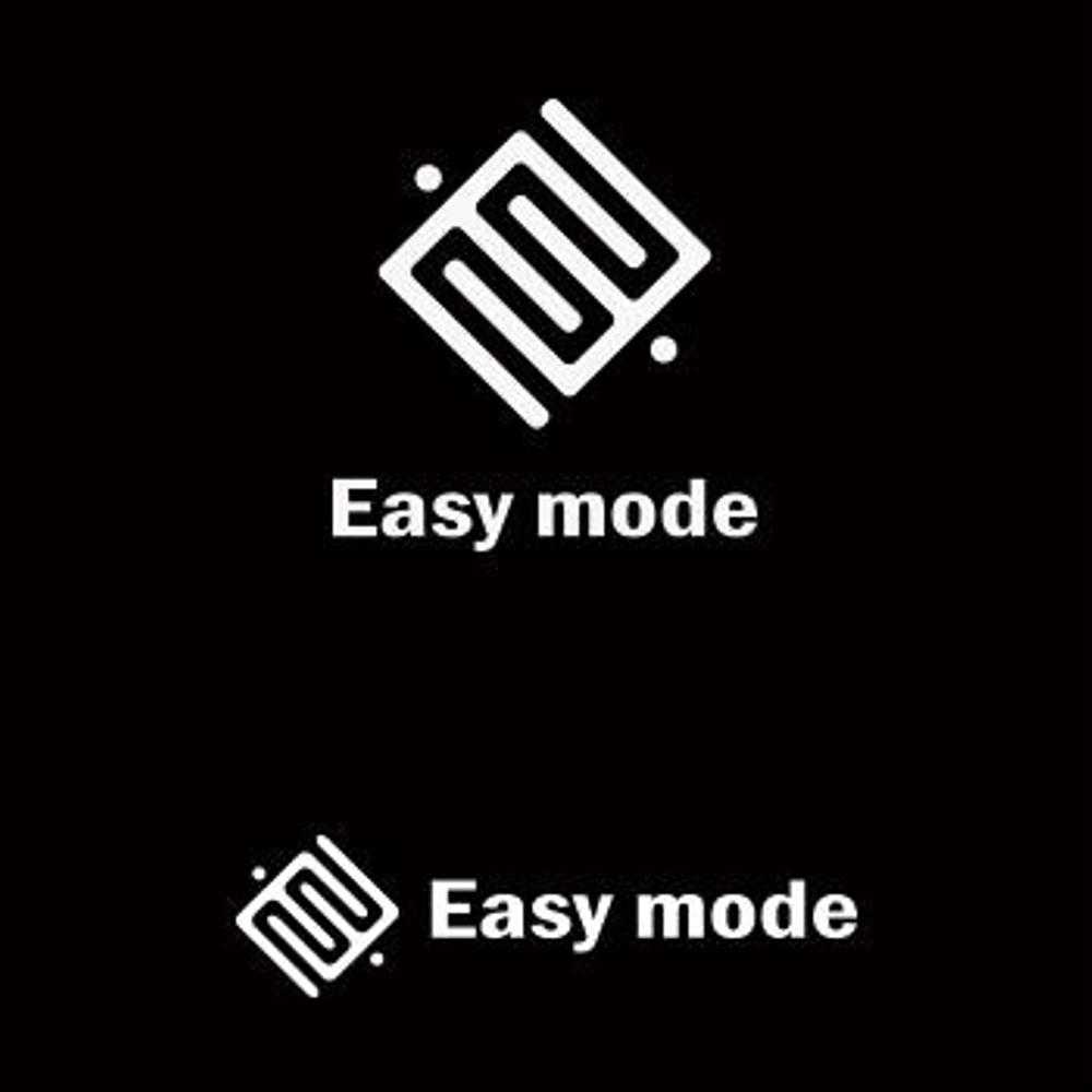 新社名「Easy mode」のロゴ作成