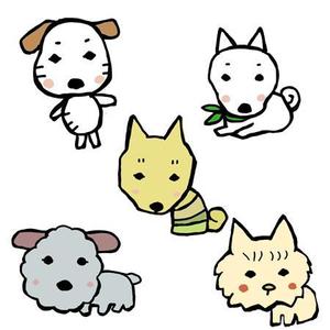 t.mikonoe (mikointerra)さんの犬、猫のイラストを募集への提案