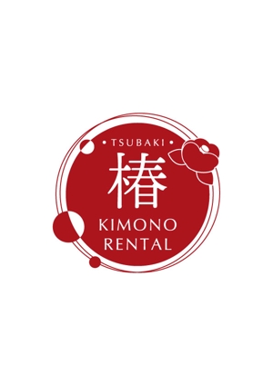 亀澤 有実 (kAme)さんのレンタル着物屋  椿のロゴへの提案