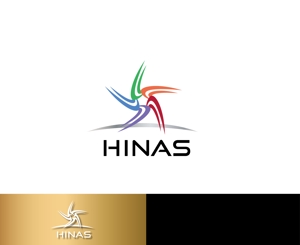 IandO (zen634)さんの新規設立会社：株式会社「HINAS」のロゴへの提案