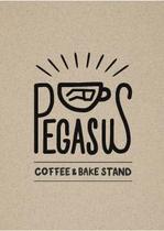 Sol K (iriesun)さんのスペシャルティコーヒーと焼き菓子、ランチのお店『Pegasus』のロゴへの提案