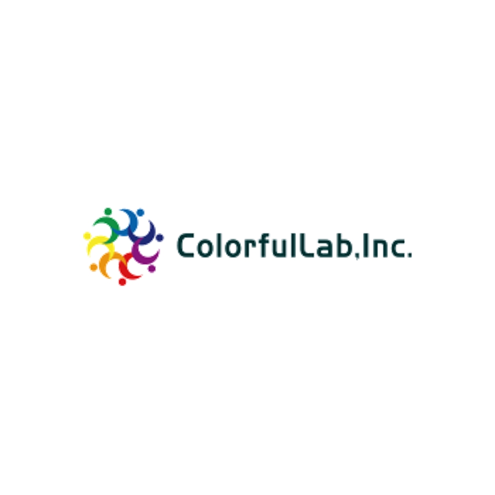 アプリ・Webサービスを運営する新会社「株式会社カラフルラボ（英字:ColorfulLab, Inc.）」のロゴ