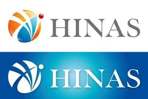 Hiko-KZ Design (hiko-kz)さんの新規設立会社：株式会社「HINAS」のロゴへの提案