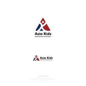 onesize fit’s all (onesizefitsall)さんの「アジアキッズエンターテイメント協会」のロゴへの提案