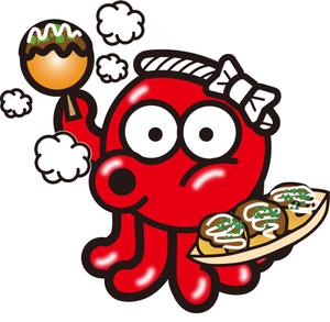 Big moon design (big-moon)さんのたこ焼きのキャラクターへの提案