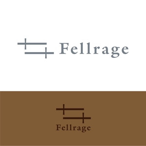 Izawa (izawaizawa)さんのビジネスバッグブランドfellrageのロゴへの提案