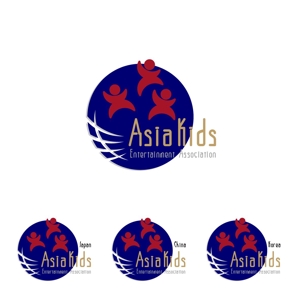taguriano (YTOKU)さんの「アジアキッズエンターテイメント協会」のロゴへの提案