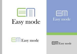sametさんの新社名「Easy mode」のロゴ作成への提案