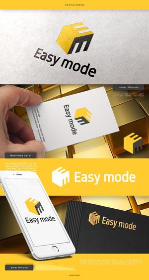 ひのとり (hinotori)さんの新社名「Easy mode」のロゴ作成への提案