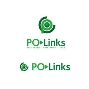 Hagemin (24tara)さんの義肢・装具などの製作販売会社「PO-Links」のロゴへの提案