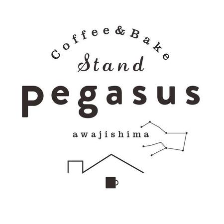 coubo (YEAST)さんのスペシャルティコーヒーと焼き菓子、ランチのお店『Pegasus』のロゴへの提案