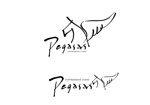 marukei (marukei)さんのスペシャルティコーヒーと焼き菓子、ランチのお店『Pegasus』のロゴへの提案