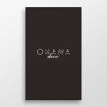 doremi (doremidesign)さんのフラワー装飾会社「OHANA deco」のロゴへの提案