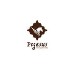 nakagami (nakagami3)さんのスペシャルティコーヒーと焼き菓子、ランチのお店『Pegasus』のロゴへの提案