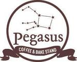 mogmog02さんのスペシャルティコーヒーと焼き菓子、ランチのお店『Pegasus』のロゴへの提案