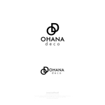 onesize fit’s all (onesizefitsall)さんのフラワー装飾会社「OHANA deco」のロゴへの提案