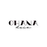 odo design (pekoodo)さんのフラワー装飾会社「OHANA deco」のロゴへの提案