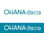 aurantium (aurantium)さんのフラワー装飾会社「OHANA deco」のロゴへの提案