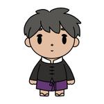 uoyo (ppppsi)さんのサンリオ風の男性キャラクターデザイン＋それを使用した画像1枚への提案