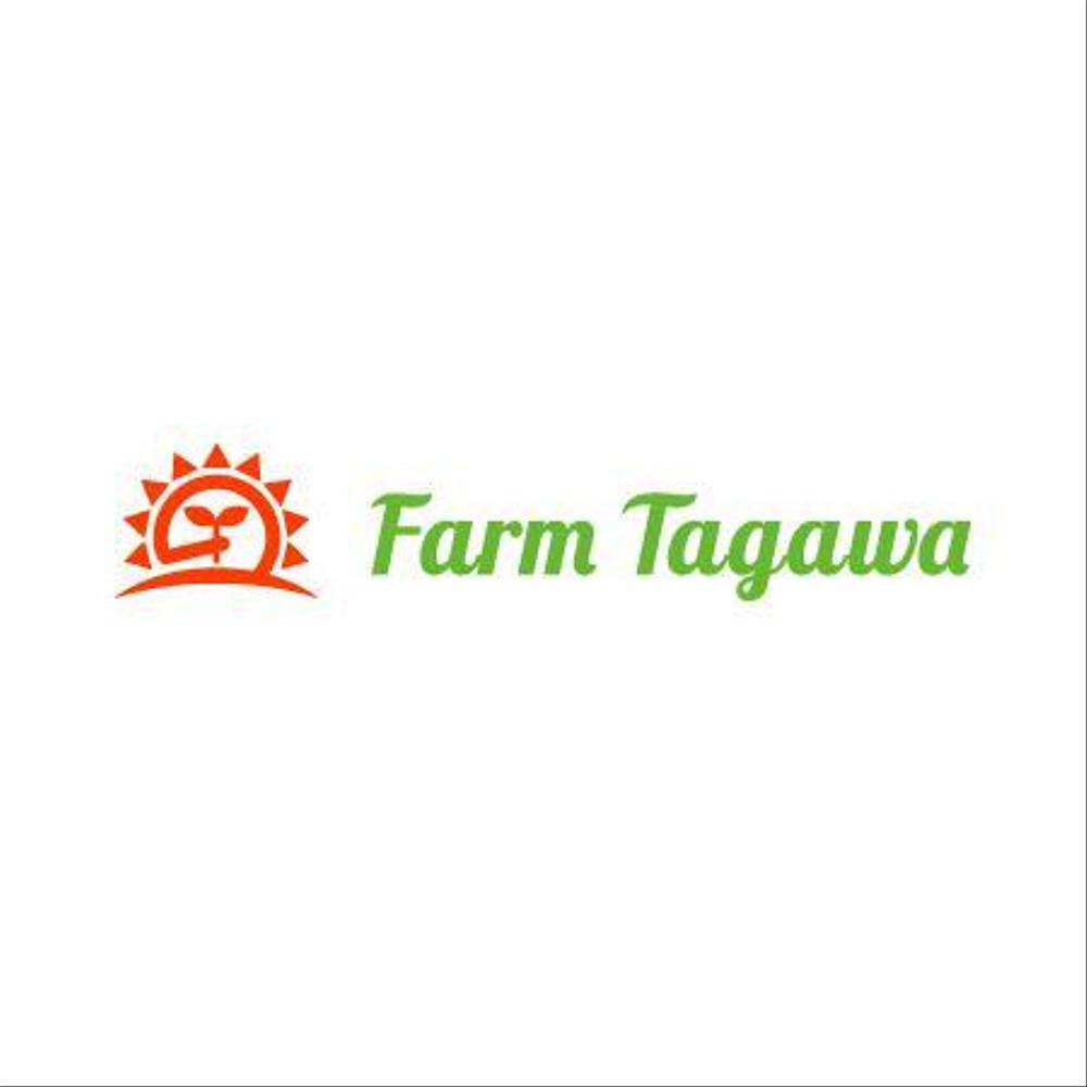 「Farm Tagawa」のロゴ作成