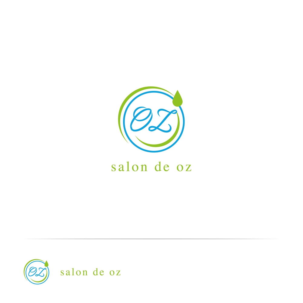 リラクゼーションサロン「salon de oz」のロゴ