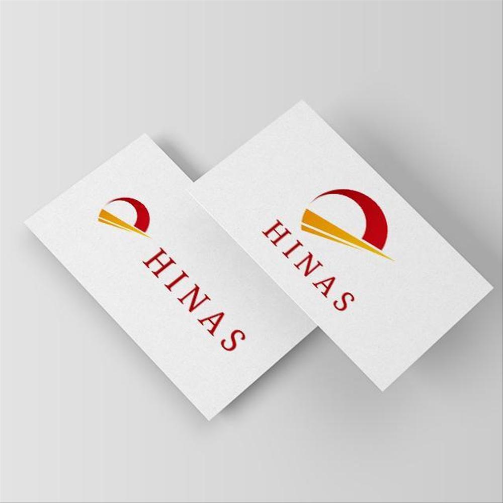 新規設立会社：株式会社「HINAS」のロゴ