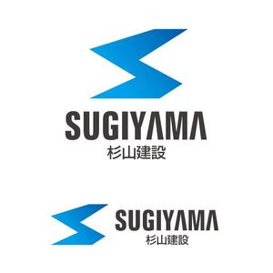 MT (minamit)さんの「ＳＵＧＩＹＡＭＡ　　杉山建設」のロゴ作成への提案