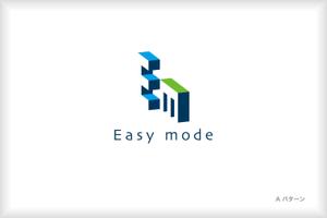 sin (sin113)さんの新社名「Easy mode」のロゴ作成への提案