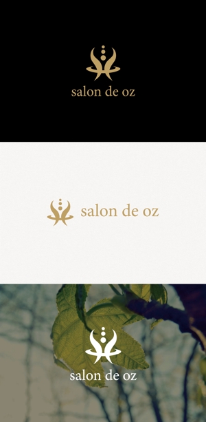 tanaka10 (tanaka10)さんのリラクゼーションサロン「salon de oz」のロゴへの提案