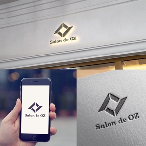 web_rog ()さんのリラクゼーションサロン「salon de oz」のロゴへの提案