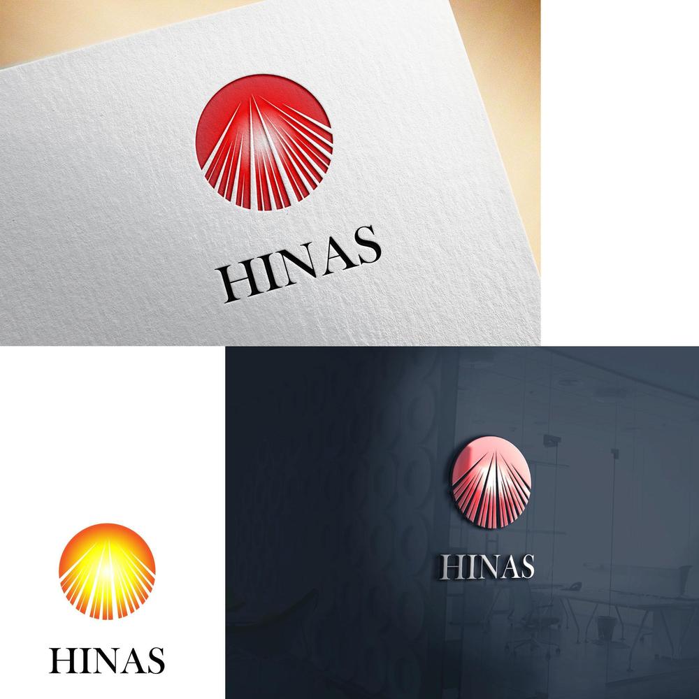 新規設立会社：株式会社「HINAS」のロゴ