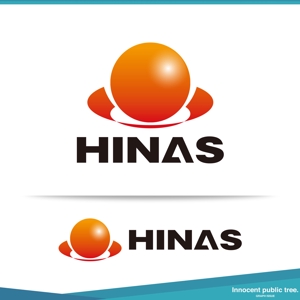 Innocent public tree (nekosu)さんの新規設立会社：株式会社「HINAS」のロゴへの提案