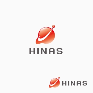 atomgra (atomgra)さんの新規設立会社：株式会社「HINAS」のロゴへの提案